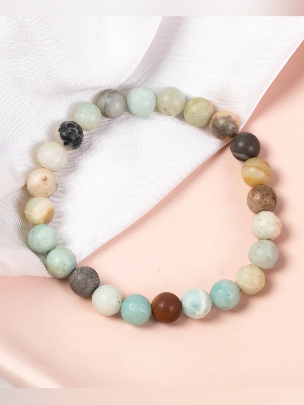 🆕New Amazonite 8mm Healing Gemstone Bracelet
